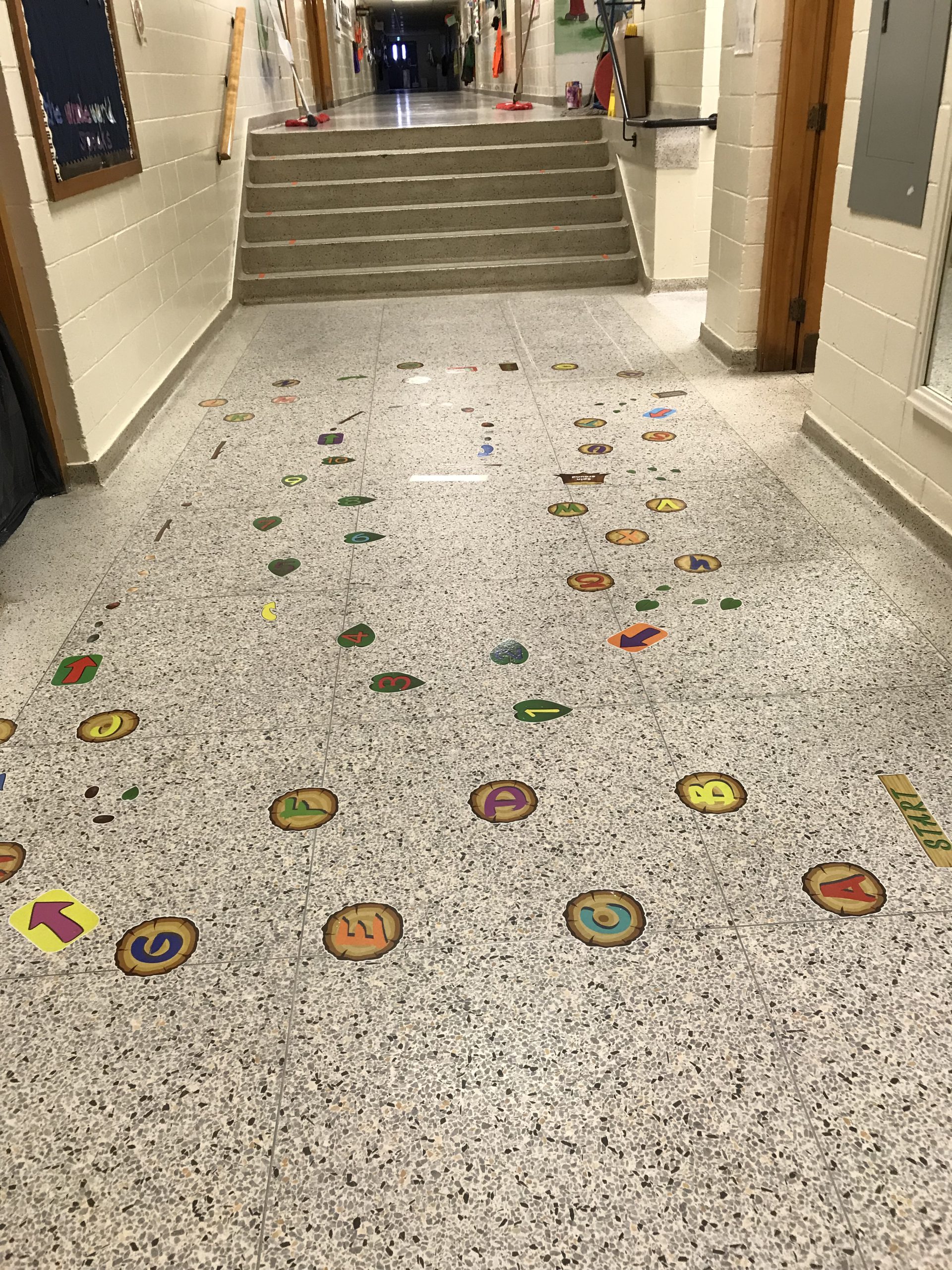 New Sensory Pathway Gesner Street Elementary School